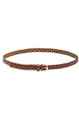 Pieces® Pcavery Leather Braided Slim Belt Noos, Cinturón para Mujer, , 80 cm