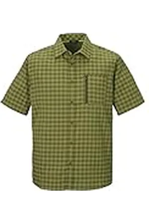 Killtec KOS 44 MN WVN SHRT - Camisa de Manga Corta para Hombre, Talla M, 42790-000