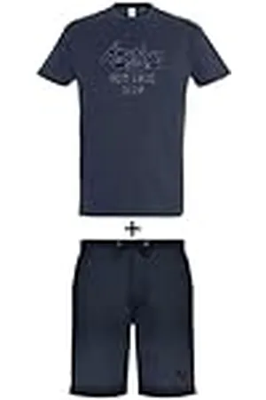 American College Ensemble Lot 2 Pièces T Shirt et Short Enfants Garçons Filles, Conjunto 2 piezas camiseta + pantalón corto Unisex Niños, , 14 Ans