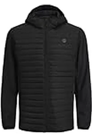 JACK & JONES PLUS Jjetoby-Puffer de Cuello Pls Chaqueta amortiguadora, , XXXXXL para Hombre
