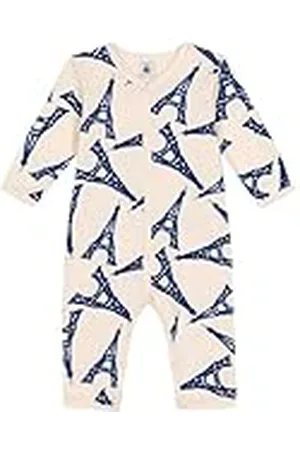 Petit Bateau A0BX2 Pijama De Manga Larga Sin Pies Unisex Bebé 3 Años