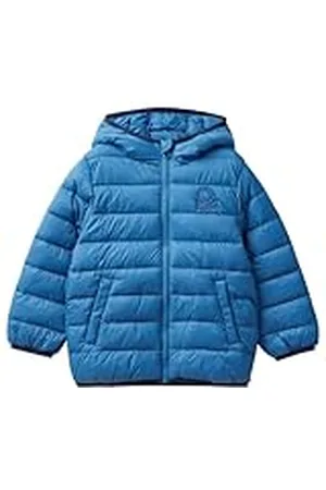 Benetton Giubbotto 2twdgn016 Chaqueta, , 116 cm para Niños