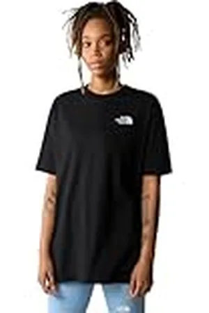 The North Face NF0A87NQJK3 W S/S Oversize Simple Dome tee T-Shirt Mujer Black Tamaño L