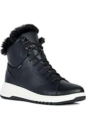 Geox D Aerantis 4x4 B ABX, Bota de Tobillo, Negro, 40 EU