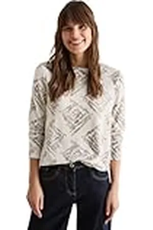 CECIL B322664 Camiseta Estampada acogedora, , M Mujeres