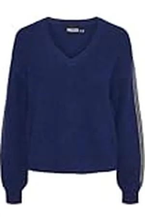 Pieces® Pcnibe LS Knit Jersey FC BC Punto, , XL para Mujer