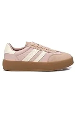 Xti Zapatillas Casual Niña Nude - Calzado Cómodo y Versátil - Moda Casual - Modelo 15112107 (Talla 33)