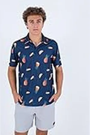 Hurley Polo Mangas Cortas Hombre - H2O-Dri Ace Fiesta