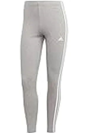 adidas Mujer Essentials 3-Stripes High-Waisted Single Jersey Leggings, , M