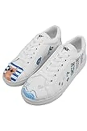Dogo Zapatillas de Piel Vegana para Mujer, Color Blanco, , 40 EU