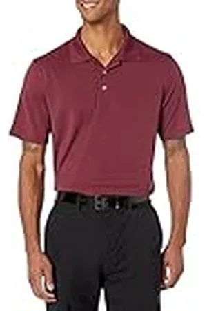 Amazon Polo de Golf de Secado Rápido de Ajuste Normal Hombre, , S