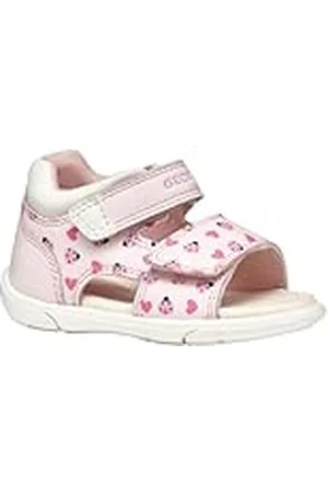 Geox B Sandal ZAPITO Girl, Sandalia Bebé-Niñas, Lt Pink/White, 20 EU