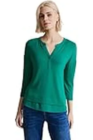Street one A320895 Camiseta 2 en 1 con Manga 3/4, Women