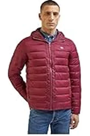 Lee Light Puffer Jkt Chaqueta, Rosa, XXL Hombres