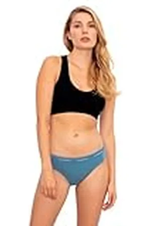 Don Algodon | Pack 12 Braguitas para Mujer | Tejido: 93% algodón - 7% Elastano | Bragas para Mujer 2 Unidades por Color: Negro/Azul/Antracita/Granate/Verde/Blanco