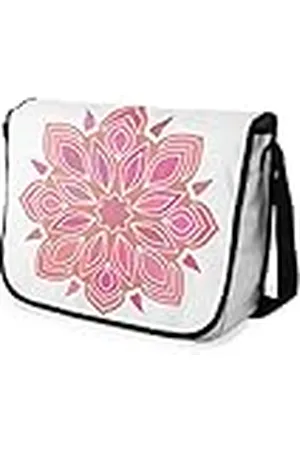 Bonamaison Bolsa de Mensajero con Estampado Digital con Correa Negra para Estudiantes, Bolsa de Cuerpo Cruzado, Bolsa de mensajería, Bolsa de Hombro para niños, niñas, niños, tamaño: 29 x 36 cm