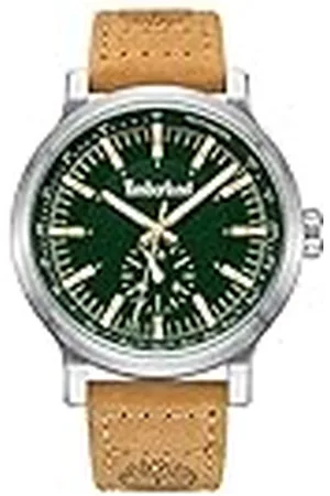 Timberland Reloj Analógico para Hombres de Cuarzo con Correa en Cuero TDWGF2231002