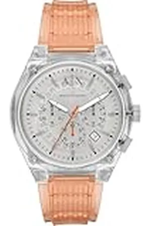 Armani Exchange Reloj Analógico para Hombres de Cuarzo con Correa en Poliuretano AX4164
