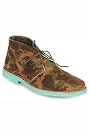 SELECTED Sel Leon Camo, Náuticos Hombre, Multicolor (Mehrfarbig (Green), 42
