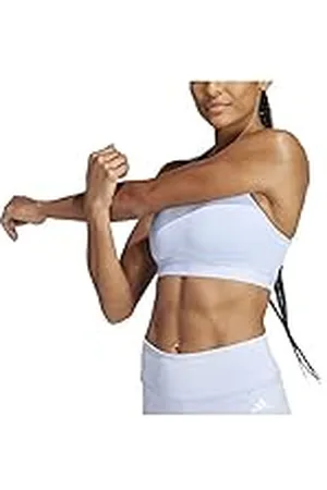 adidas Sujetador de Entrenamiento para Mujer, Soporte Medio, PWR Ms PD, , HS2995, 2XSC