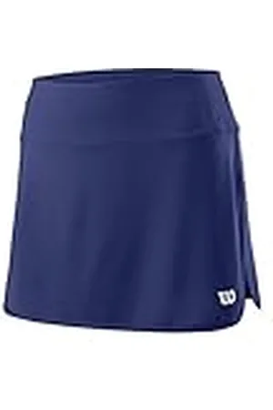 Wilson Falda de tenis, W Team 12.5 Skirt, Poliéster/licra, Azul, Talla: M, WRA766203