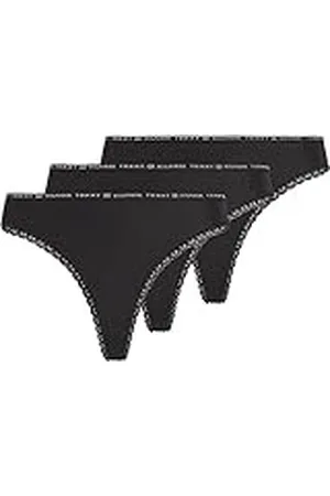 Tommy Hilfiger Pack de 3 Braguitas Tipo Tanga para Mujer, , L