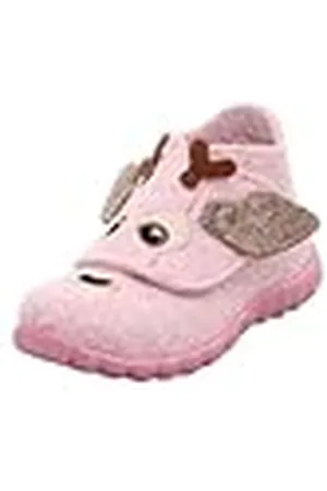 Superfit Fieltro de Lana Happy, Pantuflas Niñas, Rosa (5520), 30 EU