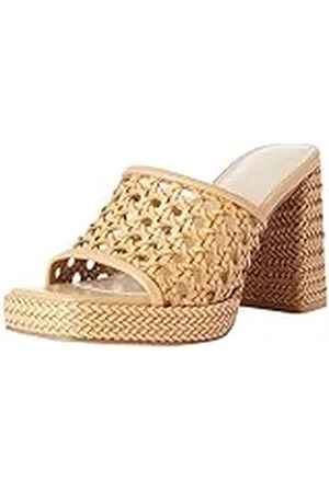 THE DROP Sandalia Fia con Plataforma Trenzada para Mujer, , 39,5 EU