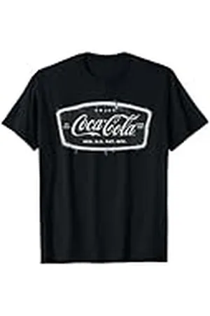Coca-Cola Disfruta de la impresión de insignia gastada de Coca Cola Camiseta