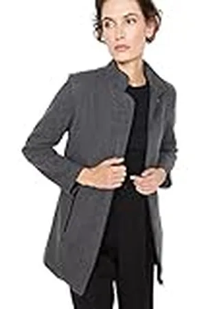 Trendyol Standing Collar Plain Regular Coat Abrigo, , 66 para Mujer