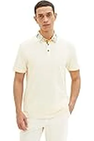 TOM TAILOR 1035632 Polo, 18592-Vintage Beige, L para Hombre