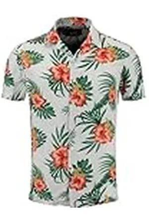 Key Largo KEYLARGO Klhula 1/2 Patterned Camisa, , M Hombres