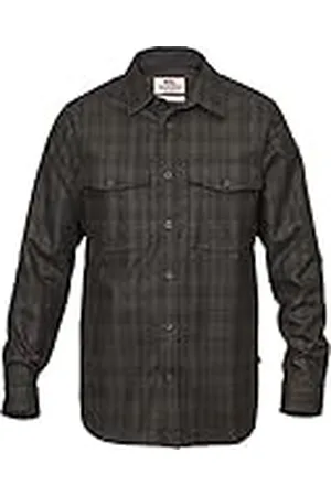 Fjällräven Fjallraven Övik Re-Wool Shirt LS M Long Sleeved T, Hombre