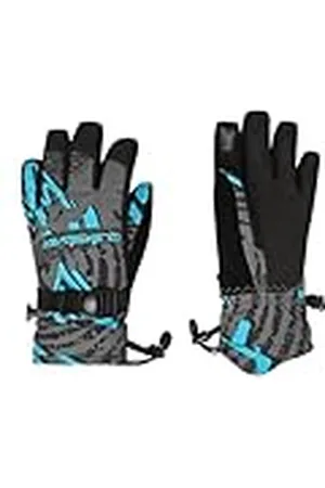 Quiksilver Mission Glove - Guantes de Nieve para niños, Color Negro, Talla L
