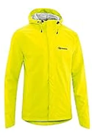 Gonso Chaqueta impermeable para hombre Save Light con capucha, impermeable y transpirable, con forro interior de malla aislante