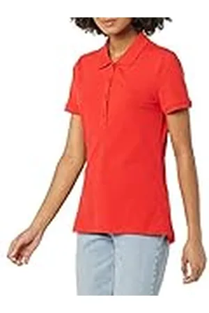 Amazon Polo de Manga Corta (Disponible en Tallas Grandes) Mujer, , M