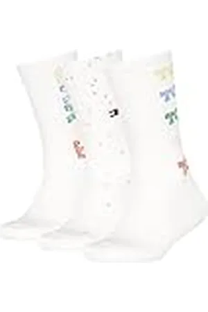 Tommy Hilfiger Multicolor Calcetines de tripulación, , 35-38 Unisex niños