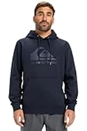 Quiksilver Sudadera de Forro Polar con Capucha para Hombre, Color Negro