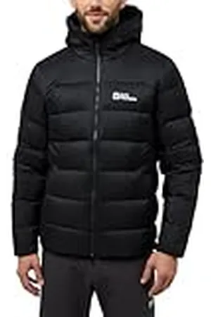 Jack Wolfskin Sudadera con capucha para hombre, diseño de cuerno de niebla