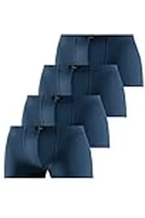 QS by s.Oliver Mh-35h_LS Bóxer, , M (Pack de 4) Hombres