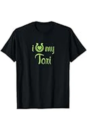 Hip Entrenador de equitación I Love My Tori Horse Equestrian Show Camiseta