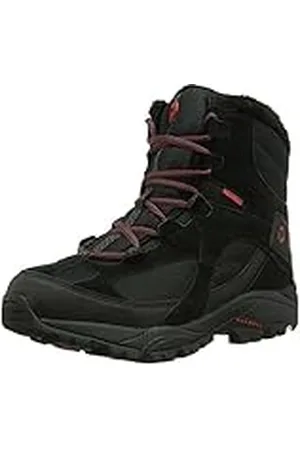 Merrell Snow Rush WTPF, Zapatillas de Senderismo Hombre, Negro (Black/Molten Lava), 43.5 EU