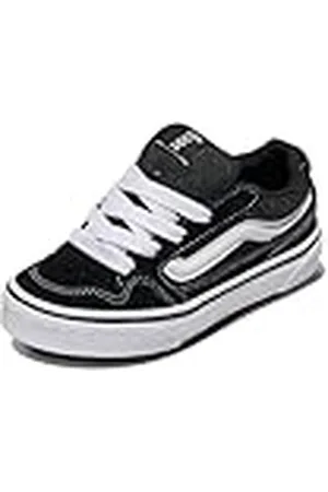 Vans Caldrone, Zapatillas para Unisex niños, SUEDE/MESH BLACK/WHITE, 27 EU