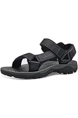 QS by s.Oliver 5-18200-42, Sandalias Hombre, Navy Negro, 46 EU