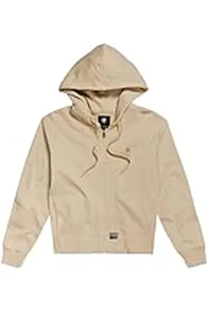 G-Star RAW STM Fyx Biker HDD Sw Wmn LS Sudadera con Capucha, , XL para Mujer