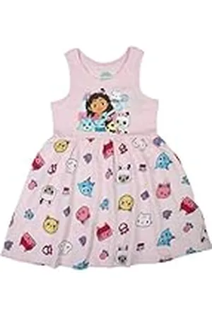 Disney GABBY, Conjunto de 2 piezas, Camiseta + Pantalones cortos, Niños, (2 a 8 años), Mixto, Niño, Niña, Suave, Lindo, Cálido, Camiseta, Pantalones cortos, Modelo GB 5223039 S1-2A, ROSE