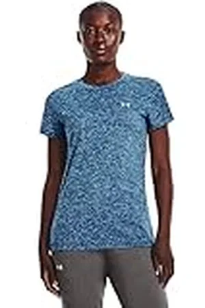 Under Armour Tech Twist T-Shirt Camiseta, Mujer, Azul, S