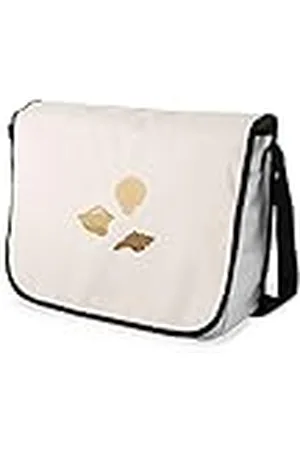 Bonamaison Bolsa de Mensajero con Estampado Digital con Correa Negra para Estudiantes, Bolsa de Cuerpo Cruzado, Bolsa de mensajería, Bolsa de Hombro para niños, niñas, niños, tamaño: 29 x 36 cm