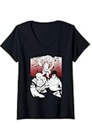 Naruto Mujer Shippuden Sasuke Orochimaru Camiseta Cuello V