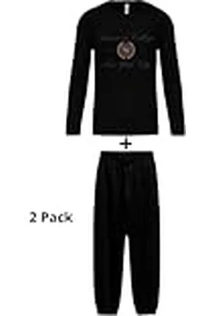 American College Pyjama Polaire Pour Enfant Garçon Juego de Pijama, , 14 años (Pack de 2) para Niños